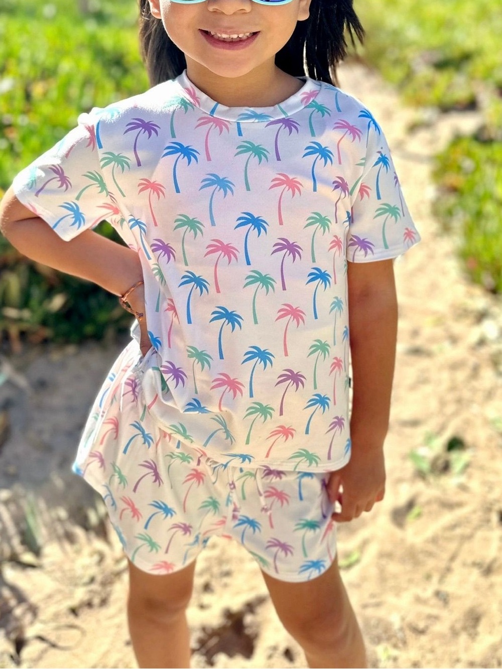 Pixie Lane Palm Tree Pajamas 9/10